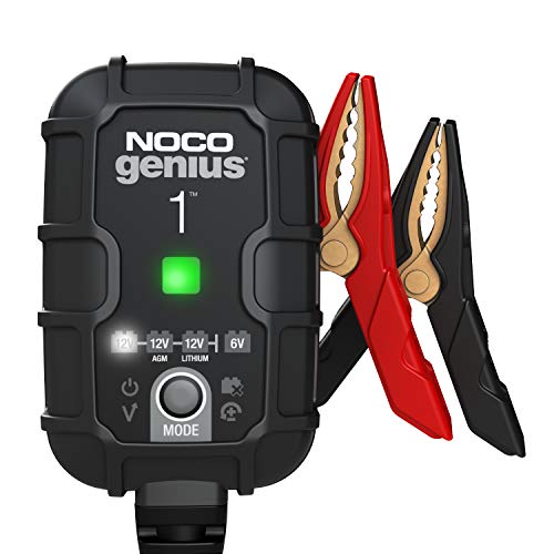 noco genius1 batterie ladegerät 12v agm lithium lifepo4