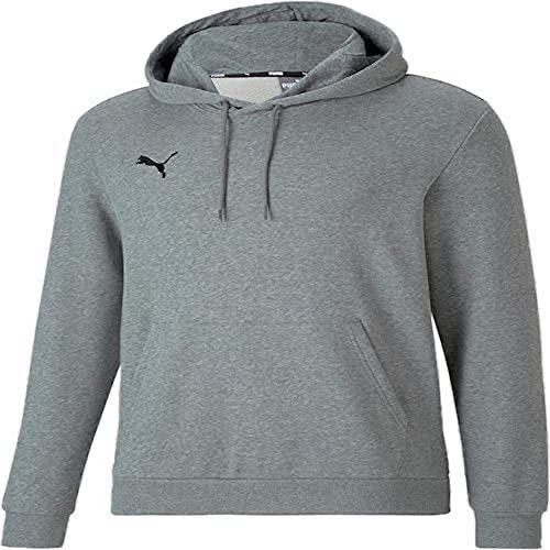 puma hoodie Herren teamgoal 23 causal, medium gray heather, Größe L EU