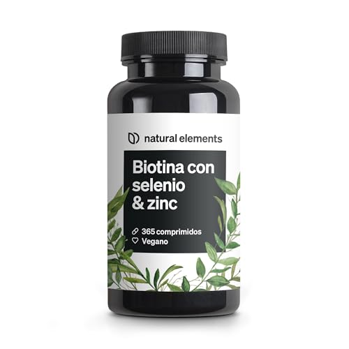 biotin selen zink für haut haare nägel - 365 vegane tabletten ohne magnesiumstearat