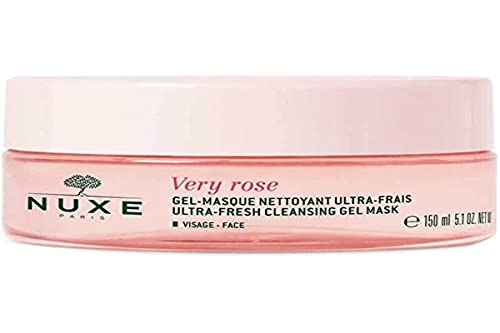 nuxe rose gel-masque nettoyant ultra frais visage 150 ml