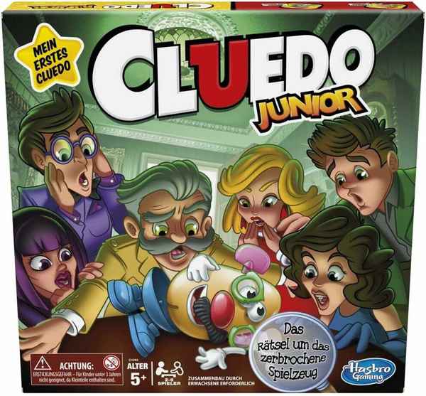 Cluedo Junior für Kinder ab 5 Jahren - Hasbro Brettspiel