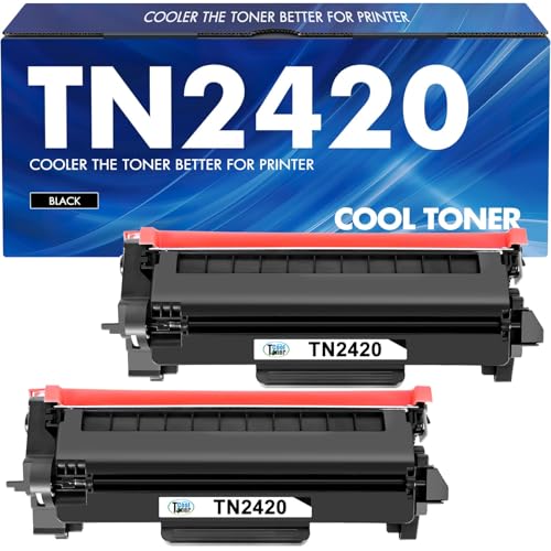 Toner TN2420 kompatibel für Brother MFC-L2710DW, HL-L2350DW, 2er-Pack schwarz