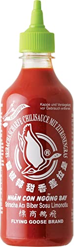 FLYING GOOSE Sriracha Chilisauce, mit Zitronengras, hellgrüne Kappe, 455 ml 3,73€ / 200 ml original 2,18€ (Spar-Abo Prime)