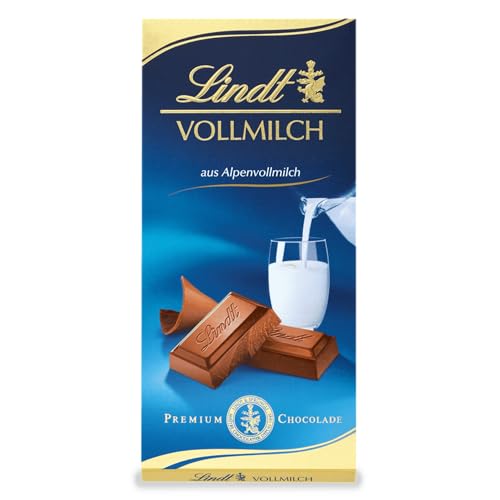 Lindt vollmilch schokoladentafel 100g glutenfrei alpine vollmilch schokolade