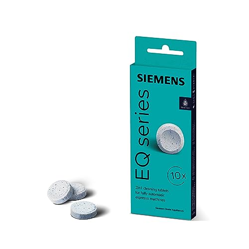 siemens reinigungstabletten TZ80001A, 10 stück, für kaffeefullautomaten EQ, surpresso