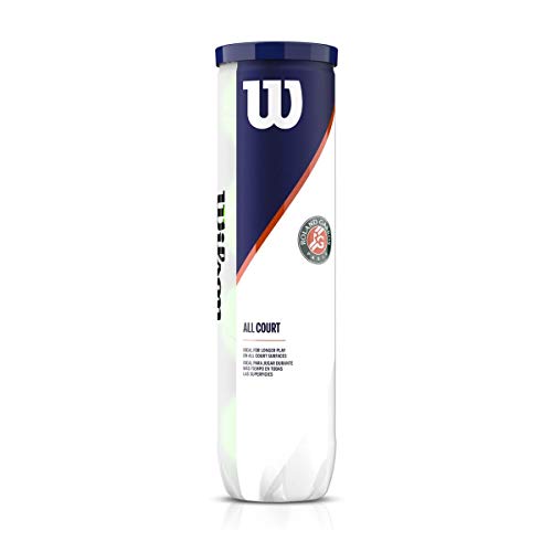 tennisbälle wilson unisex-roland garros all court 4er pack