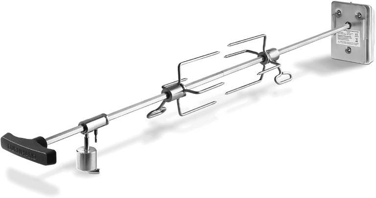burnhard drehspieß mit motor 90-110 cm für grillzeug 83,94 euro