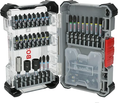 bosch 50x pro impact set 50 tlg schraubendreher zubehör 200 x 107 mm