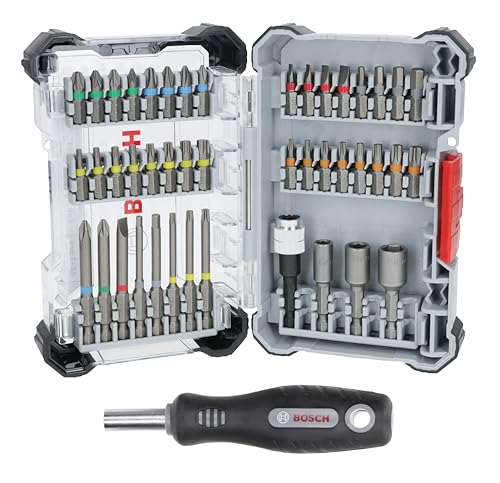 Bosch Schrauberbit-Set 44+1-tlg. Extra Hart, 45x Profiausführung