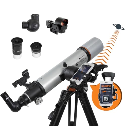 Celestron StarSense 22460, kompatibel mit iOS/Android, grau
