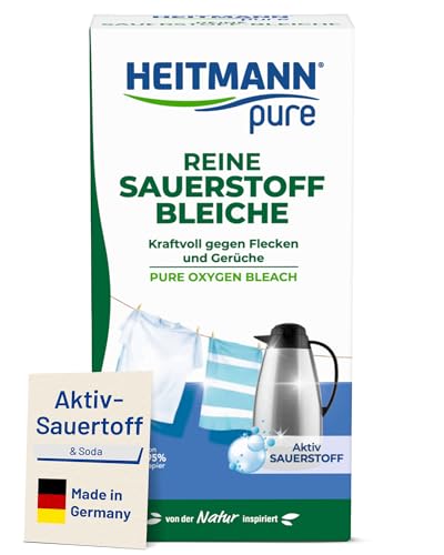 HEITMANN Sauerstoffbleiche 350 g, Ökologisches Bleichmittel für Wäsche & Haushalt