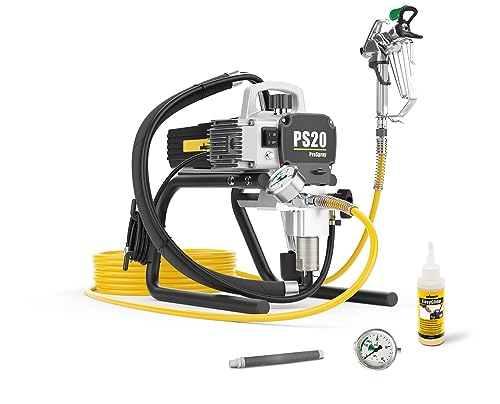 wagner farbsprühgerät pro spray 20 spraypack schwarz grau, heatechnologie, metallgehäuse