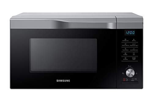 samsung mc2bm6035cs/eg kombi-mikrowelle mit grill, slimfry, silber