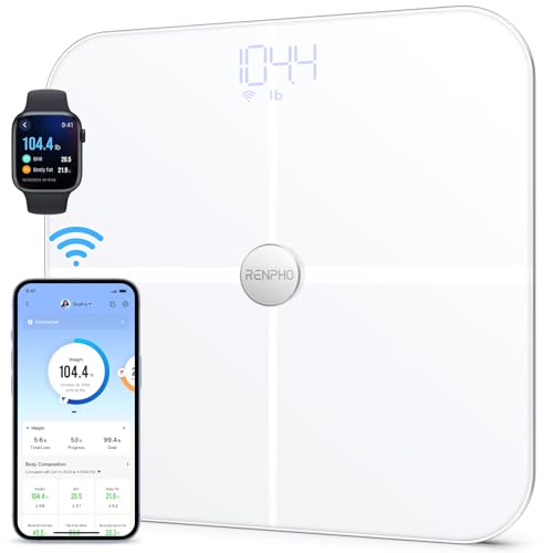Produktbild: renpho körperfettwaage wlan mit körperfettanalyse und 13 körperwerten