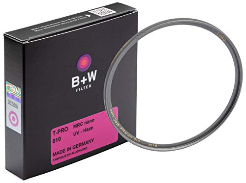 b+w 010 uv haze filter 46 mm t-pro titanium finish mrc nano 16x beschichtet super slim