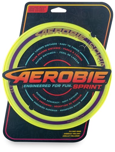 Produktbild: aerobie sprint flugring wurfring 25,4 cm gelb mit amazon prime