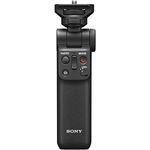 sony gp-vpt2bt bluetooth selfie handgriff vlogging stab mit stativ schwarz