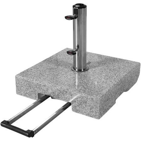 doppler sl-az trolley mit 45kg granitsockel für sonnenschirme 88,99