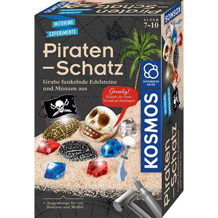 Produktbild: kosmos piraten schatz experimentierset für 5,99 euro statt 9 euro