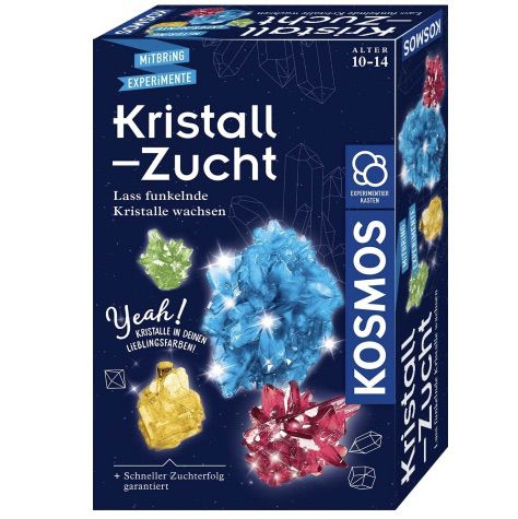 Produktbild: kosmos kristall zucht experimentierset für kinder, 5,99 euro statt 12 euro