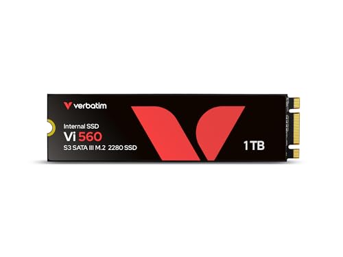 Produktbild: Verbatim 1 TB SSD M.2 2280 SATA III, 3D-NAND, bis 550 MB/s Lesegeschwindigkeit