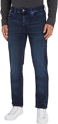 tommy hilfiger jeans slim fit bleecker iowa blue black in verschiedenen größen