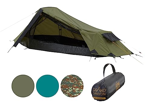 Grand Canyon 1 Bikepacking Zelt für 1 Person, leicht und wetterfest