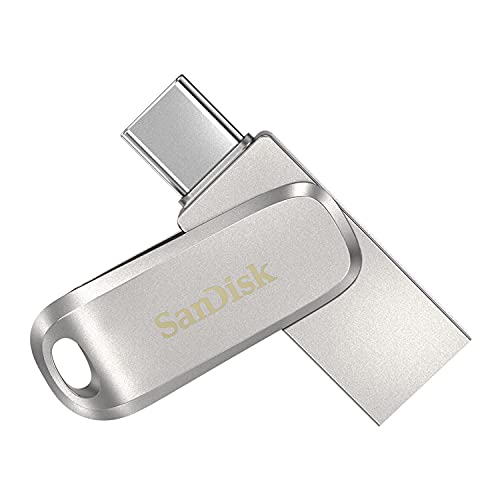 sanDisk ultra dual drive luxe usb type-c laufwerk 256 gb smartphone speicher