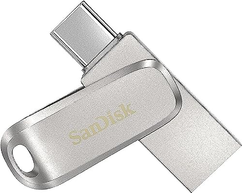 SanDisk Ultra Dual Drive Luxe USB Type-C 512 GB, mobiler Speicher, USB 3.2, 400 MB/s
