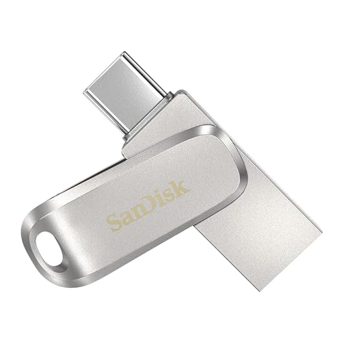 sanDisk ultra dual drive luxe 64 GB USB type-C Speichergerät mit 400 MB/s Lesen