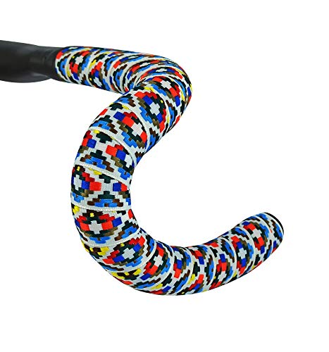 BTP Woven Fahrradlenkergriff AZTECH - Trendfarben und Muster, langlebig