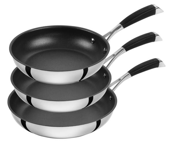 zwilling poletto bratpfannen-set 20 24 28 cm für 99,99 euro statt 123 euro