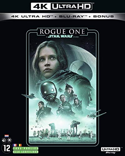 Produktbild: Rogue One: A Star Wars Story - 4K Blu-ray + Blu-ray, deutscher Ton, IMDB 7,8