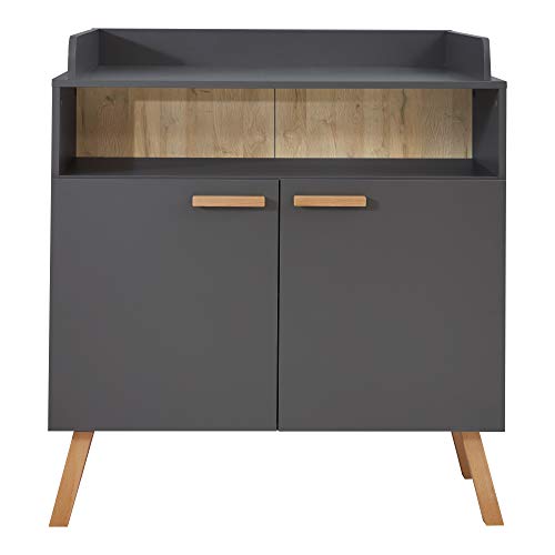 Wickeltisch trendteam smart living 78 cm Grau, Modell 197663021