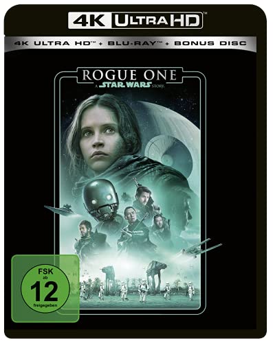 Produktbild: rogue one: a star wars story 4k bluray + bluray, amazon prime, imdb 7,8