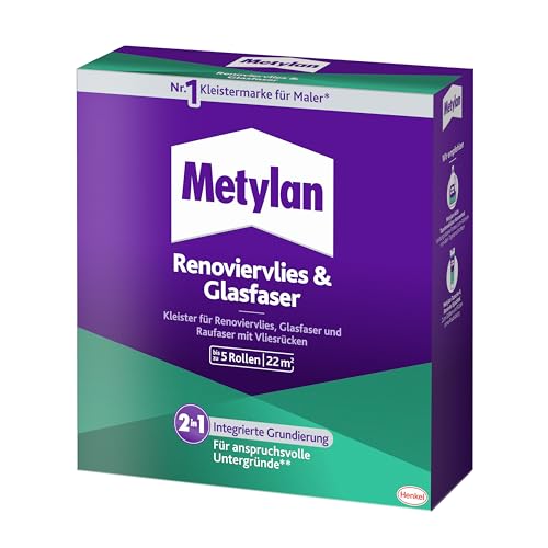 Produktbild: Metylan Tapetenkleister 500g für Renoviervlies & Glasfaser-Tapeten