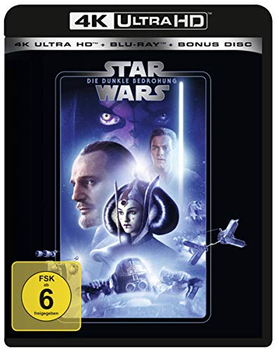 star wars episode 1 die dunkle bedrohung 4k ultra hd blu-ray bonus disc