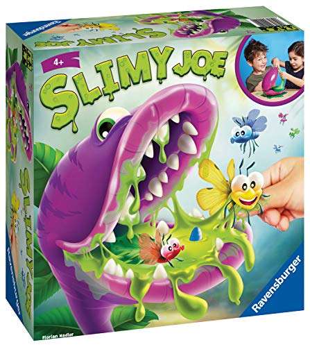 ravensburger slimy joe kinderspiel ab 4 jahren, 2-4 spieler, glibberiger spielespaß