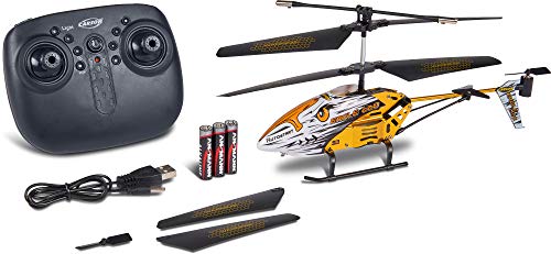 carson eagle 220 ferngesteuerter helikopter 2.4 ghz für einsteiger grau ab 8 jahren