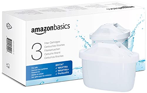 wasserfilterkartuschen 3 stück für brita und amazon basics systeme