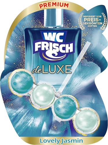 wc frisch delux lovely jasmin 50 g, wc-reiniger mit jasminduft und duftsteinen