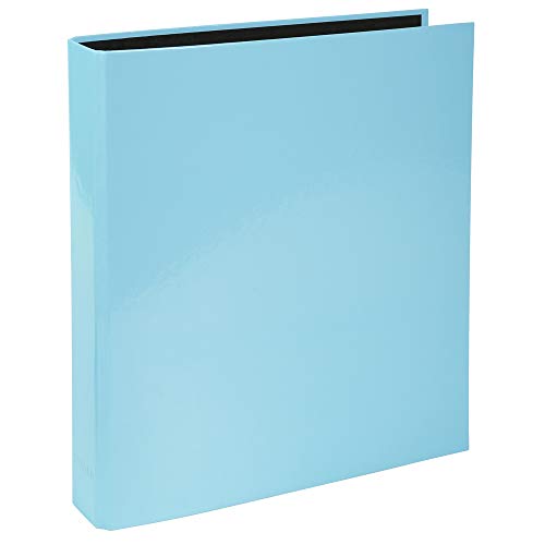 Exacompta 54568E Ringbuch A4 2-D-Ring-Mechanik 25mm Pastell-Blau für Büro Schule