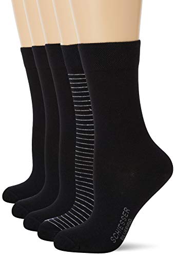 schiesser damen socks gr. 35-38 und 39-42 5 paar gesundheitsstrümpfe