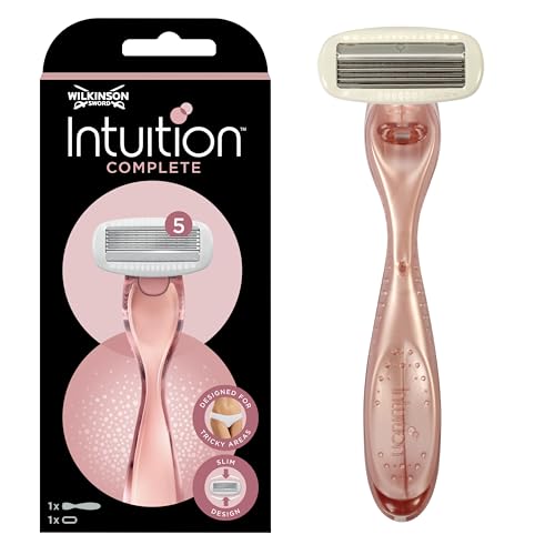 wilkinson sword intuition complete frauenrasierer mit rasiergriff und klinge