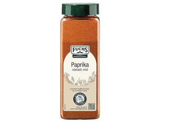 Fuchs Paprika edelsüß 450g für 5,86, günstiger als 9