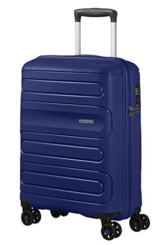 Produktbild: american tourister sunside poussette l spinner handgepäck koffer blau 55 cm