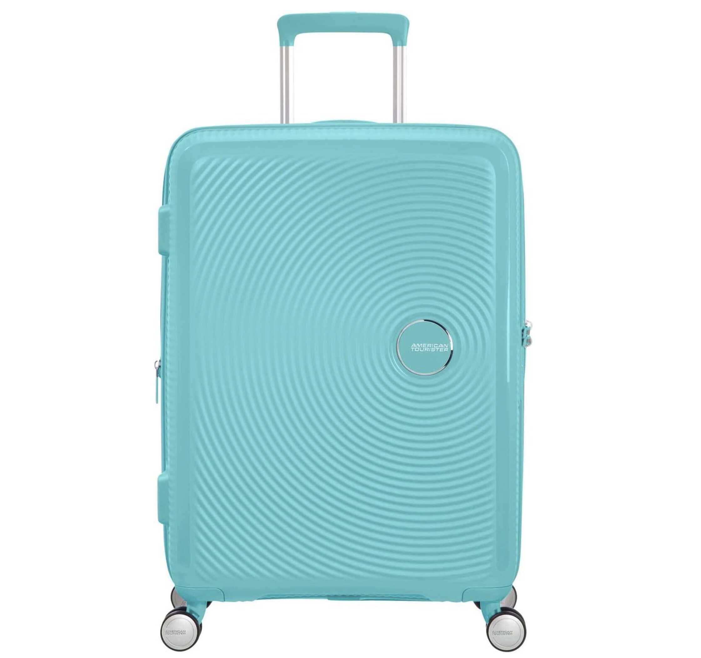 American Tourister Soundbox Koffer 67 cm, 71,5/81 l, Blau