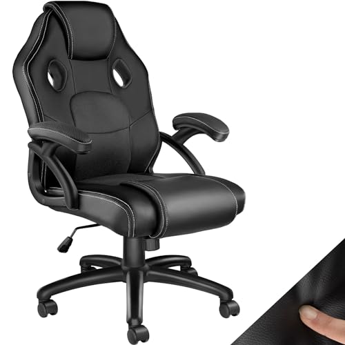 techtake racing bürostuhl gamingstuhl ergonomisch mit rocker mechanismus, verstellbar