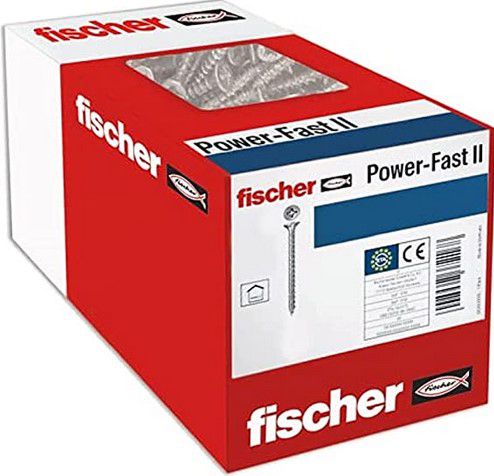 fischer PowerFast II czf Kreuzschlitzschrauben 3,0 x 25 mm 100 Stück 2,65