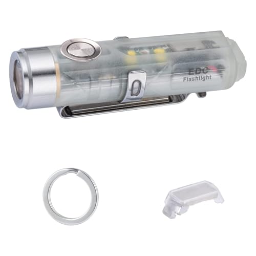 Produktbild: rovyvON aurora a5 led taschenlampe keyring 420 lumen ipx6 rot weiß grün 